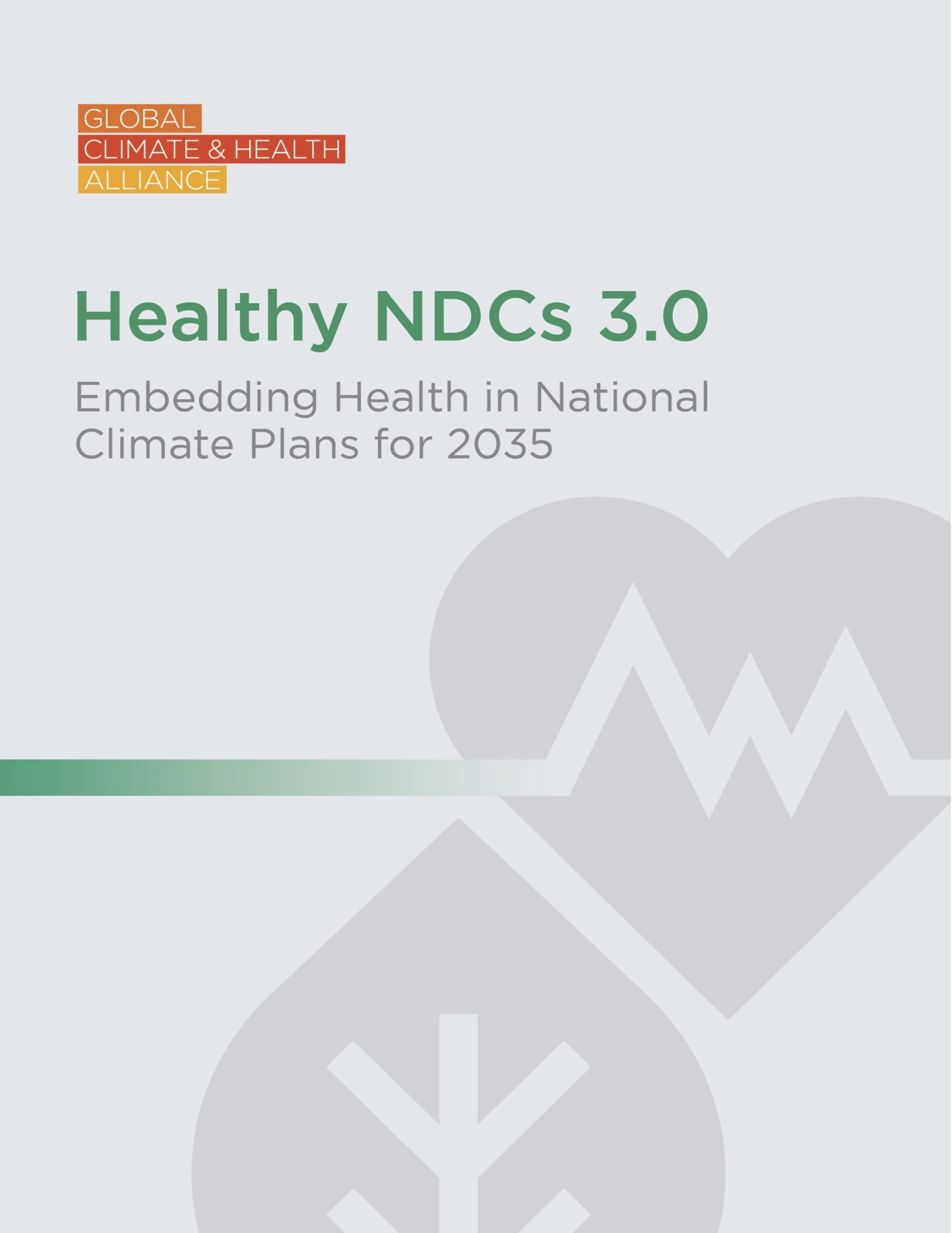 Healthy NDCs 3.0: Embedding Health in National Climate Plans for 2035