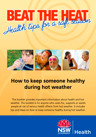 Beat the Heat: How to keep someone healthy during hot weather
