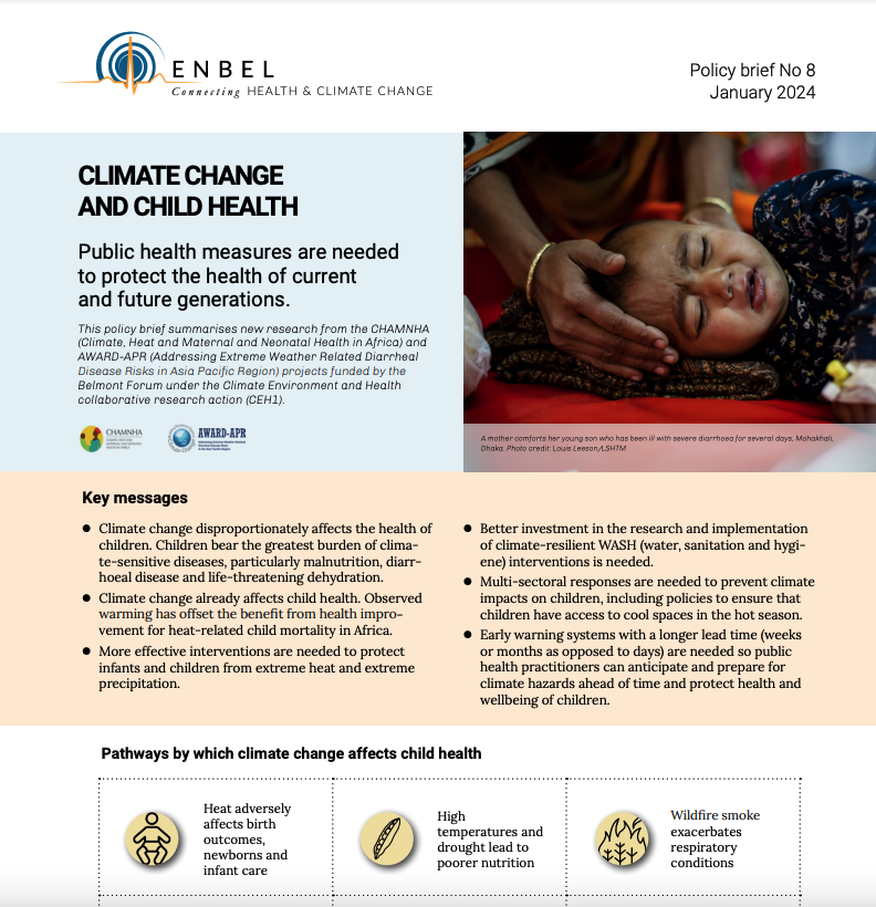 Climate Change And Child Health