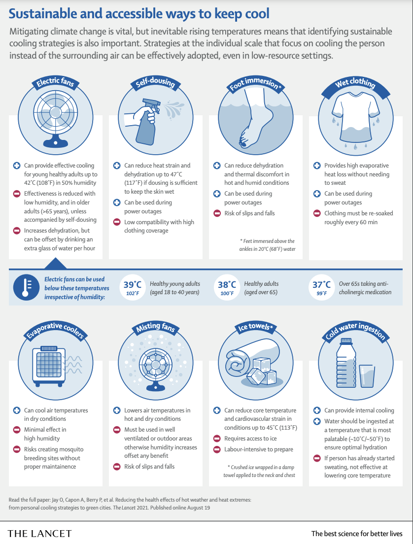 Sustainable and Accessible Ways to Stay Cool